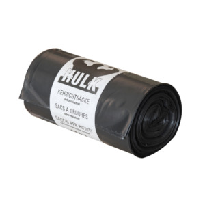 Kehrichtsack 110L / schwarz Hulk - bomashop Verbrauchsmaterialien